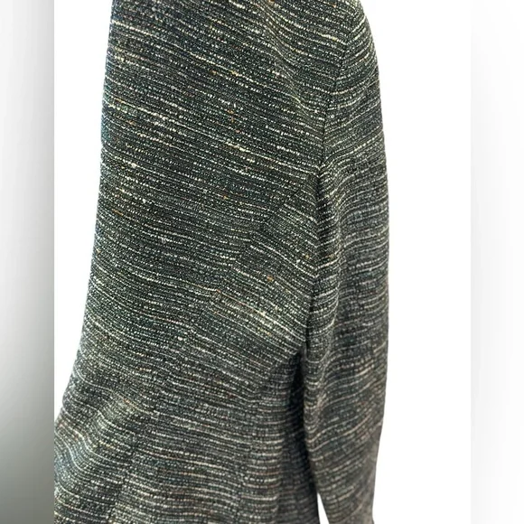 Kasper Blazer Women’s size 8P Green white open front - Picture 10 of 10